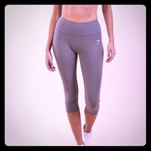Gymshark Dreamy Cropped Leggings - Slate